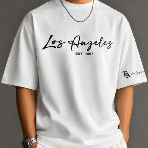 تیشرت باکسی مردانه سوپر پنبه سایز L_XXL