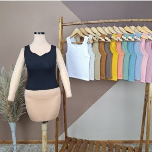 کراپ یقه دلبری فری سایز تا 44